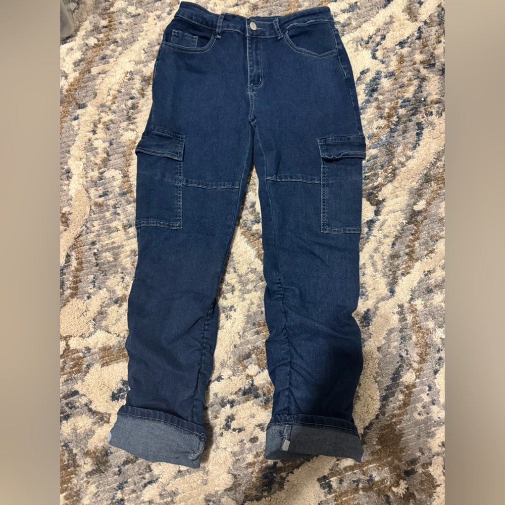 Stylish Blue Boyfriend Jeans